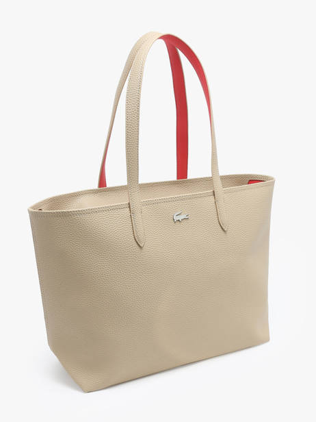 Handtas Anna Lacoste Beige anna NF4823AA ander zicht 2